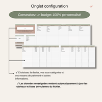 Template Budget Premium | Organisez vos finances simplement