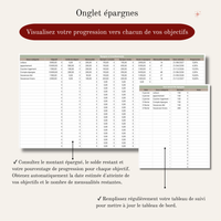Suivi des épargnes