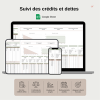 Suivi des crédits et dettes